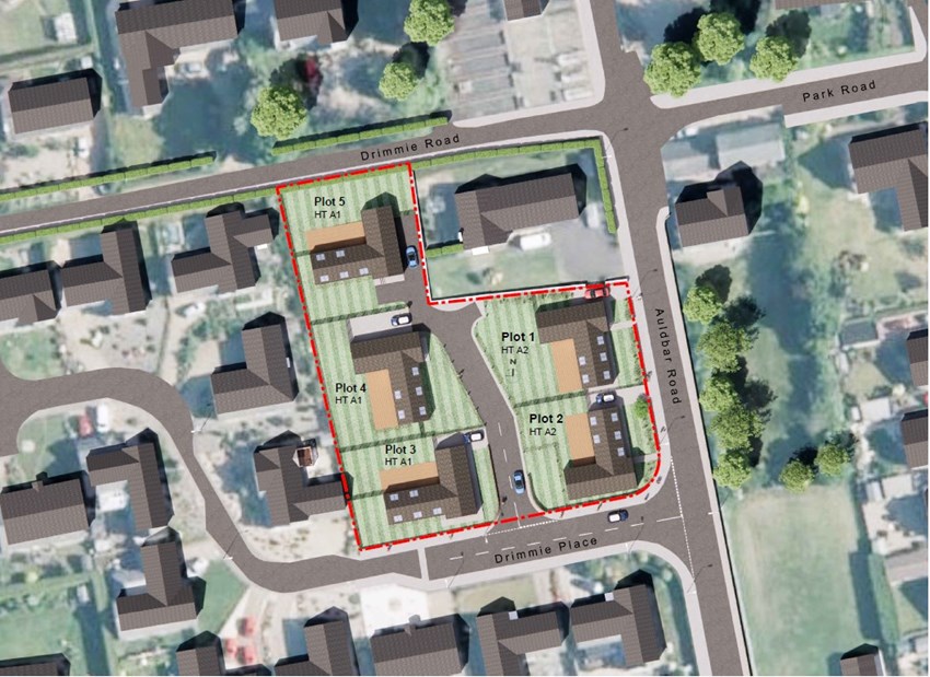 Development Land Auldbar Road Letham