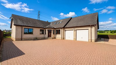 Exterior of 20A Holding, Tealing, Dundee, DD4 0QZ